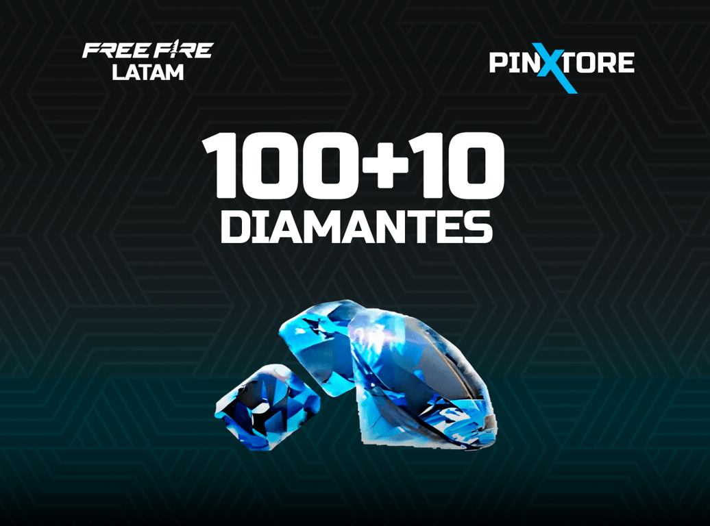 100 Diamantes + 10 Bono