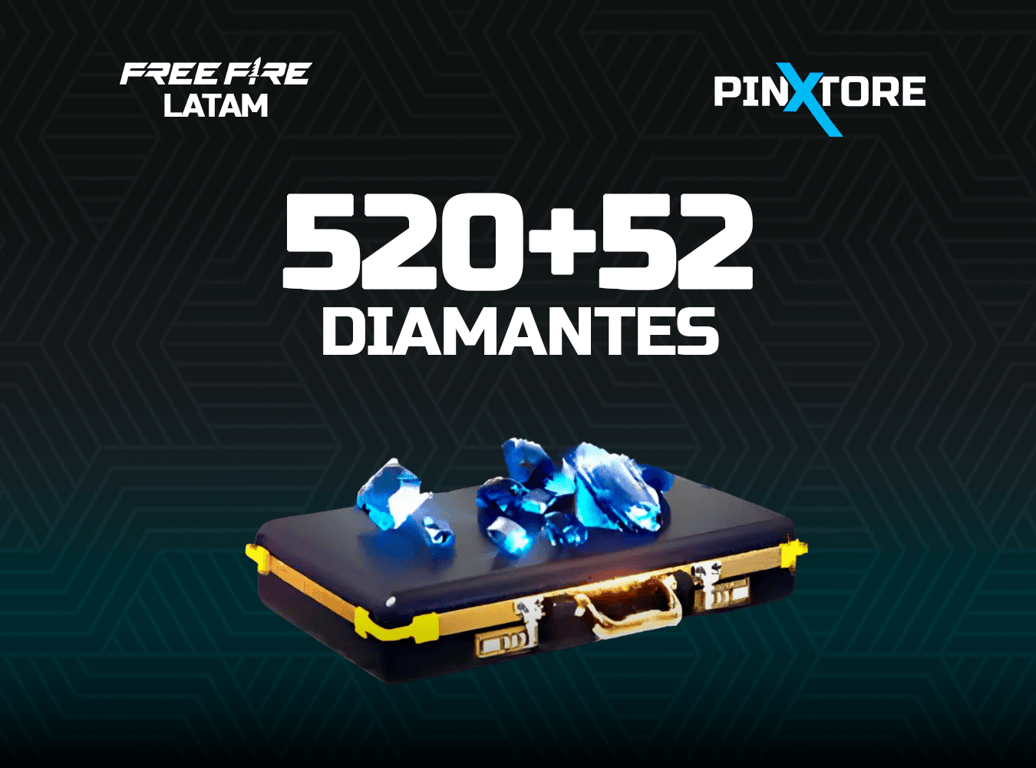 520 Diamantes + 52 Bono